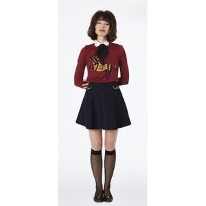 Nautical Twee Wool Skirt by Dear Creatures